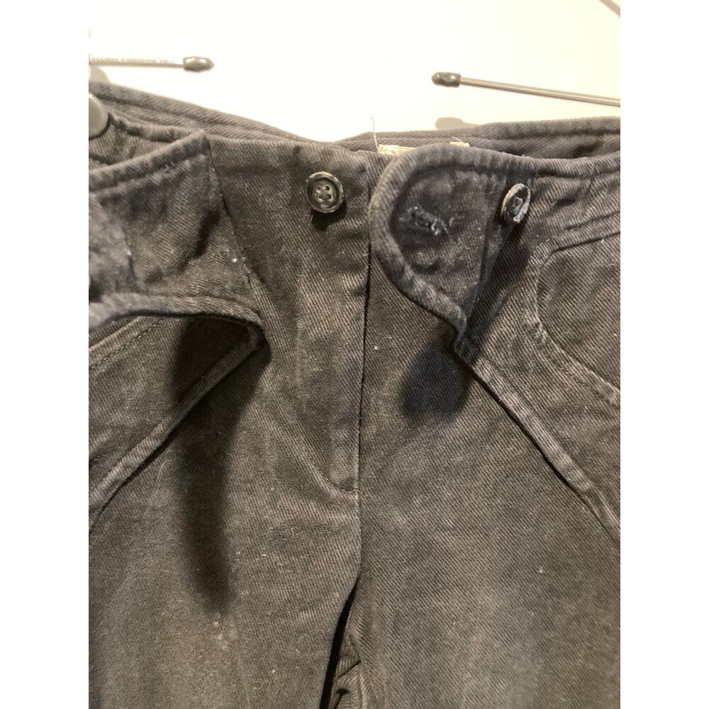 Antonio Berardi Black Jeans Italian Sz 44/US 8 Vintage-ish Designer Rare - Picture 8 of 12